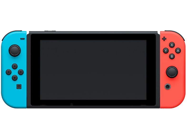 NINTENDO Switch — Consola, 6.2", Joy-Con, Azul y Rojo Neón