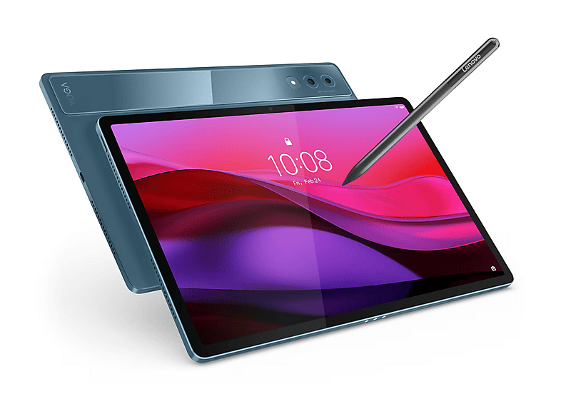 LENOVO YOGA TAB PLUS 12.7/ 3K/16 RAM/256 GB/PEN/KEYBOARD — Tablet, 16 GB RAM, Tidal Teal, Qualcomm® Snapdragon® 8 Gen 3 Mobile Platform, Tablet Andro…