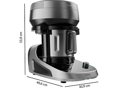 CECOTEC Mambo CooKing Total Gourmet — Robot de cocina, 2200W, Dispensador, Autolimpieza, Inox