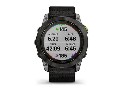 GARMIN Enduro 2 — Smartwatch, Titanio, Gris, Talla única, Polímero reforzado con fibra de vidrio (GFRP