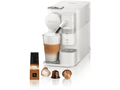 DELONGHI EN510.W LATTISSIMA ONE NEW OR — Cafetera de cápsulas, 1450 W, Blanco, 19 bar, 165 ml