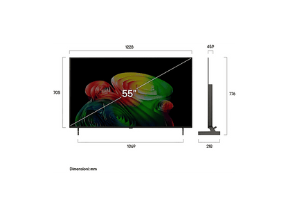 LG OLED55B6ELC.API — TV OLED 55", Marrón, UHD 4K, α8 AI Processor 4K, Smart TV