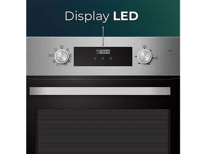 SVAN SHM8700DX — Horno multifunción, 59,5 cm, Inox, Libre instalación, 70 l