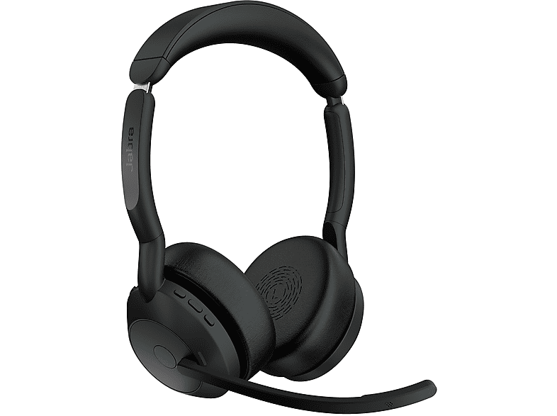 JABRA — Auriculares de oficina, Circumaurales, Bluetooth, Black, 25599-989-989 JABRA