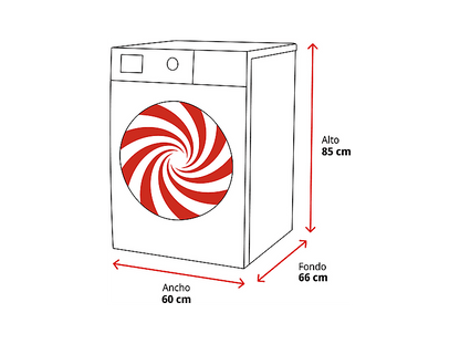 LG RH10V9AV2WR — Secadora bomba de calor, 10 kg, 14 programas, Blanco, Display LED