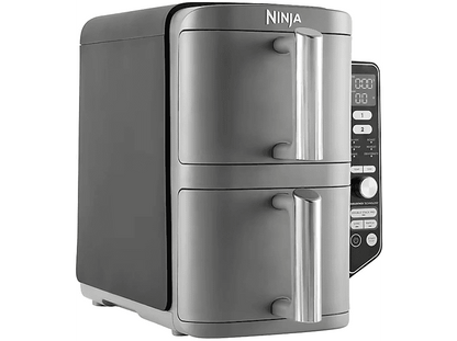NINJA SL400EU — Freidora de aire, 2470 W, Gris, Doble cesta, 9.5 l