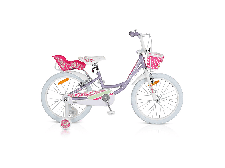 BYOX Moda — Bicicletas para niños, marco: 22 cm, Acero, lila