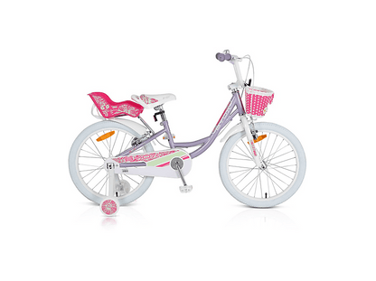 BYOX Moda — Bicicletas para niños, marco: 22 cm, Acero, lila