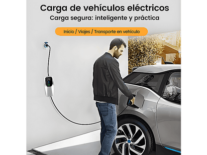 SMORGR 22KW 6A-32A,Tipo 2,IP67 — Cargadores vehículos eléctricos, Negro