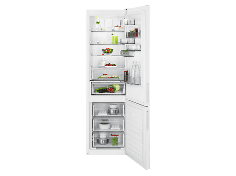 AEG RCB736D7MW — Frigorífico combi, Blanco, No Frost, Altura 2,01 m, Capacidad 367 l