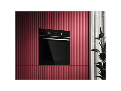 AEG Series 5000 OA5PB531AB — Horno convencional, Integrable, Pirolítico, 59,5 cm, Negro