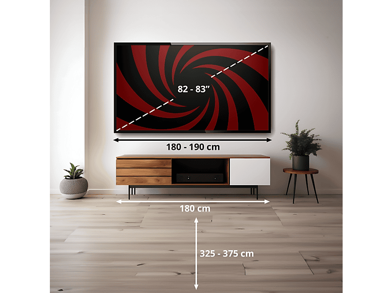 SAMSUNG TQ83S83HAEXXC — TV OLED 83", Negro, OLED 4K, NQ4 AI Gen2 Processor, Smart TV