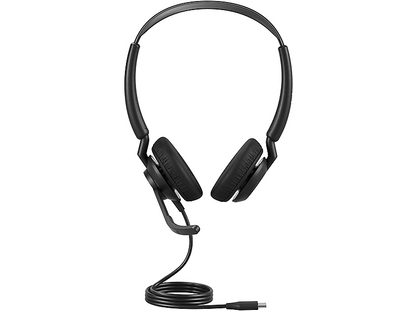 JABRA — Auriculares de diadema con cable, Circumaurales, Negro, 5099-610-299 JABRA