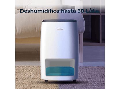CECOTEC BigDry 10000 Expert Connected — Deshumidificador, 120 m², Blanco, 6 l