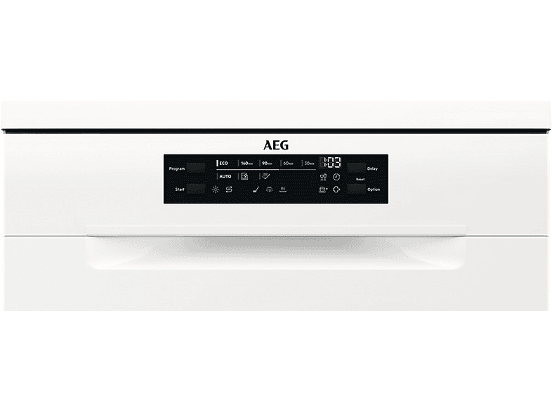 AEG FFB74927ZW — Lavavajillas, 14 servicios, 8 programas, 60 cm, Blanco