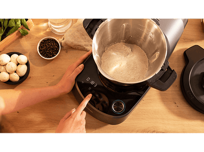 CECOTEC Mambo 11090 Habana — Robot de cocina, 1600W, Negro, 3.3 l, 37 funciones