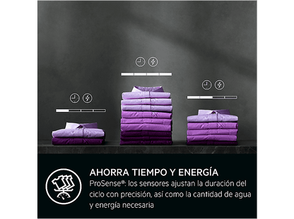 AEG Series 7000 TR719G2PB — Secadora bomba de calor, Eléctrico, 9 kg, Blanco
