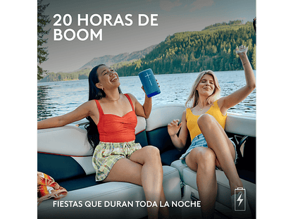 ULTIMATE EARS EVERBOOM COBALT BLUE — Altavoz inalámbrico, 0 W, Bluetooth, Azul, 20 horas