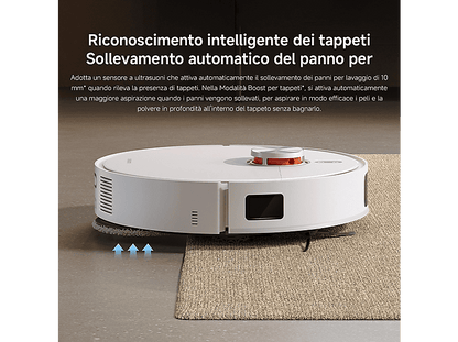 XIAOMI BHR8859EU X20 PRO EU — Robot aspirador, 55 W, Blanco, Potencia de succión 7 kPa, Depósito 2,5 l