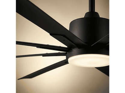 SELEOK NAPOLI_182 — Ventilador de techo, 6 velocidades, Negro
