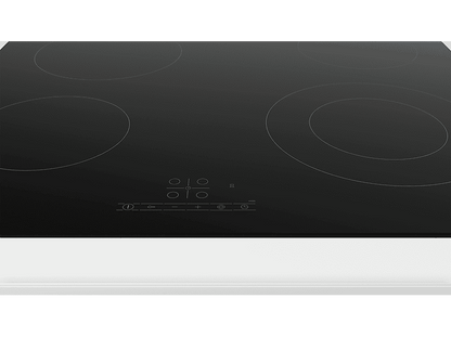 BOSCH PKF611BB8E — Placa vitrocerámica, Vitrocerámica, Eléctrica, Negro, 4 zonas