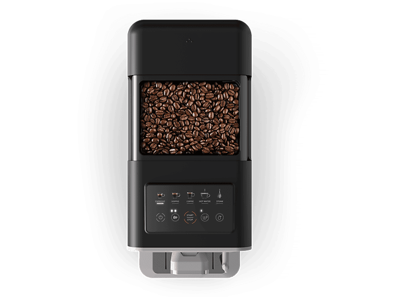 KRUPS My Coffee EA201B — Cafetera superautomática, Táctil, Molinillo, Compacta, Gris