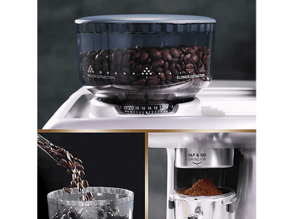BREVILLE VCF126X — Cafetera express, Vaporizador, Plata, Con Molinillo, 15 bares