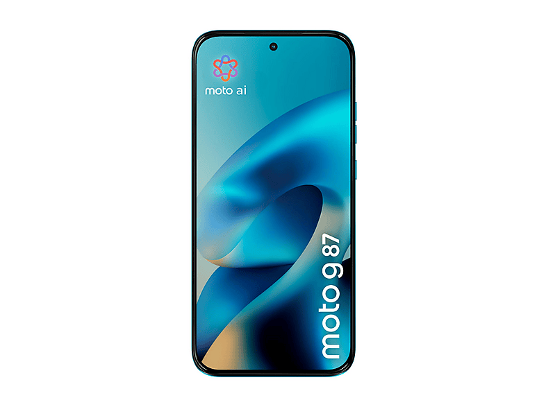 MOTOROLA Moto G87 8+256GB — Smartphone, 8 GB RAM, 5200 mAh, AZUL, Móvil Android