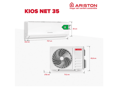 ARISTON KIOS 35 — Aire acondicionado split 1x1, White