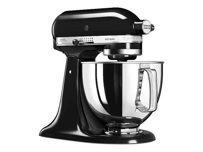 KITCHENAID 5KSM125EOB — Robot amasador, 300W, 4.8L, Negro