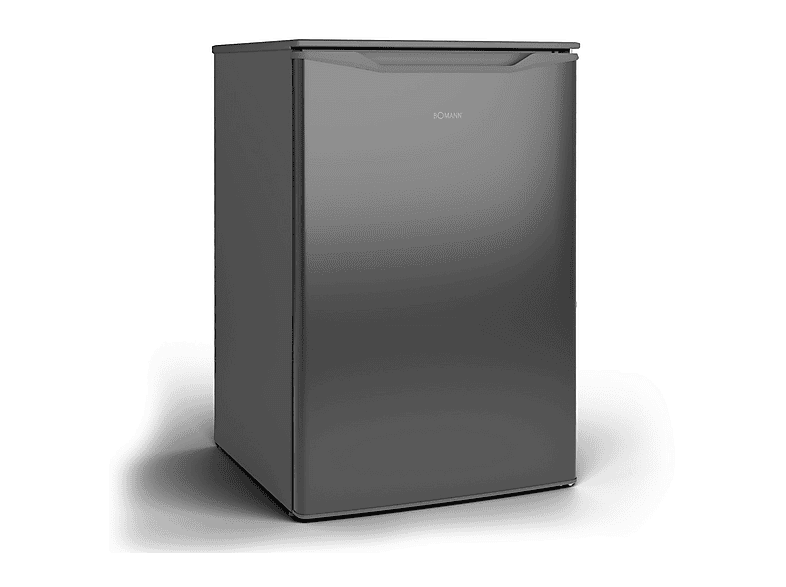 BOMANN GS 7253 — Congelador vertical, 850 mm, 87 l, Acero inoxidable