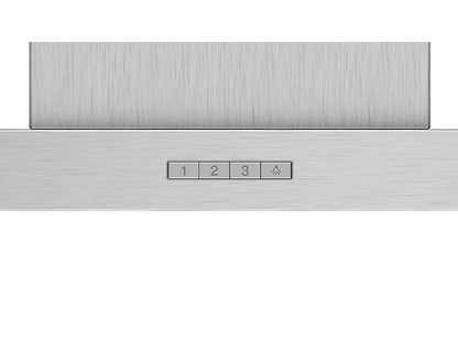 BOSCH DWB76BC50 — Campana decorativa, 3 velocidades, 590 m³/h, 750 mm, Inox