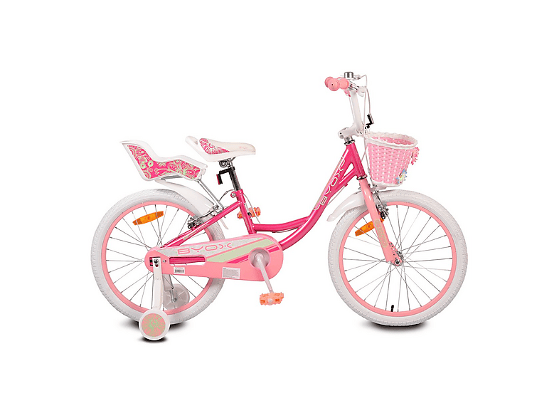 BYOX Fashion — Bicicletas para niños, marco: 22 cm, Acero, rosa