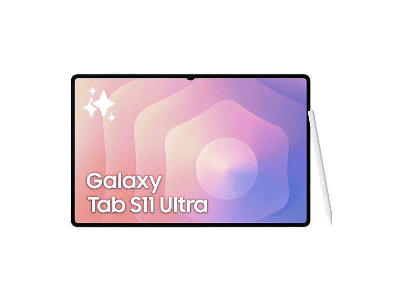 SAMSUNG Galaxy Tab S11 Ultra — Tablet, 256 GB, Plata, 12 GB RAM, 14,6" UFHD