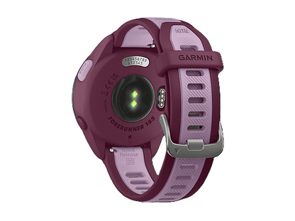 GARMIN Forerunner 165 Music — Smartwatch, Polímero, Color del cuerpo del reloj:Púrpura, Color de banda:Púrpura claro;Púrpura