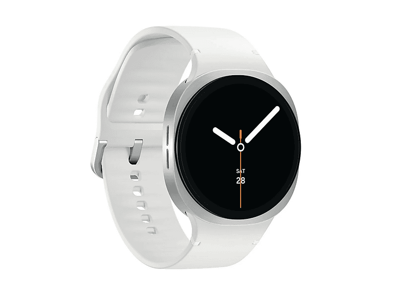 SAMSUNG Galaxy Watch8 — Smartwatch, Aluminio, Plata, M/L