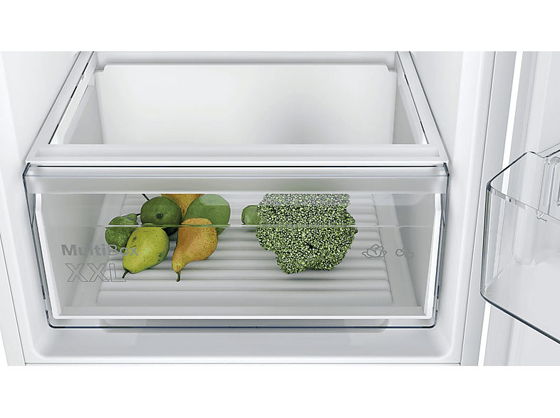 BOSCH KIV87NSE0 — Frigorífico combi, Altura 1772 mm, White, No Frost, Capacidad 270 l