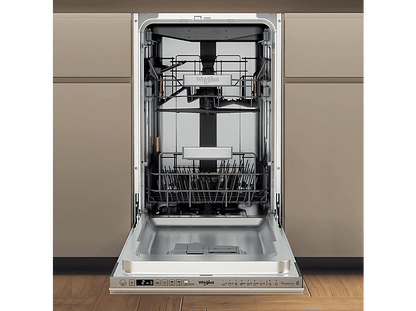 WHIRLPOOL WH6IB10BS7LA0 — Lavavajillas integrable 45 cm, 10 servicios, 9 programas, 448 mm, No aplicable
