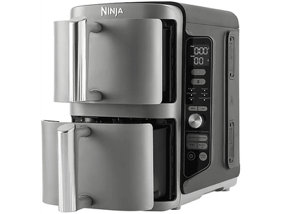 NINJA SL400EU — Freidora de aire, 2470 W, Gris, Doble cesta, 9.5 l