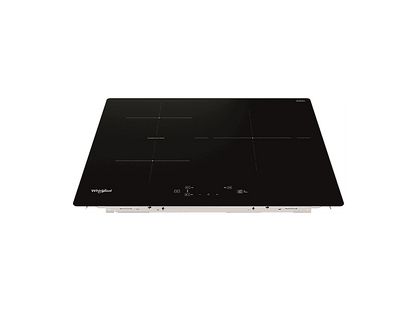 WHIRLPOOL WB Q4860 NE — Placa inducción, Zona grande 30 cm, 59 cm, Negro, 3 zonas