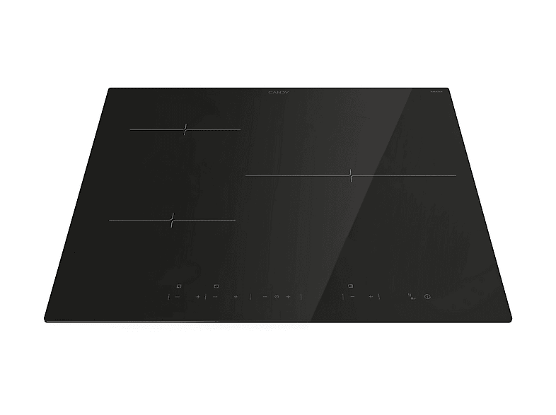 CANDY Moderna CIDD633C — Placa inducción, Zona grande 32 cm, 59 cm, Negro, 3 Zonas