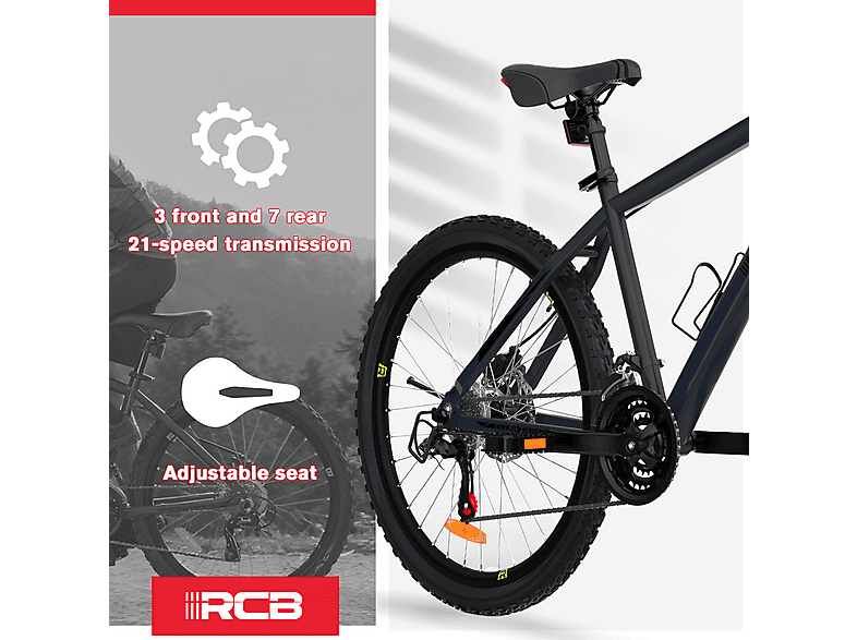 RCB GK2 — Bicicleta de Montaña, Titanio, Gris