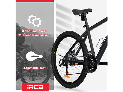 RCB GK2 — Bicicleta de Montaña, Titanio, Gris