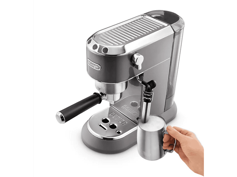 DELONGHI EC785.GY — Cafetera express, 1300 W, 15 bar, 2 tazas, beige