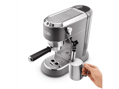 DELONGHI EC785.GY — Cafetera express, 1300 W, 15 bar, 2 tazas, beige