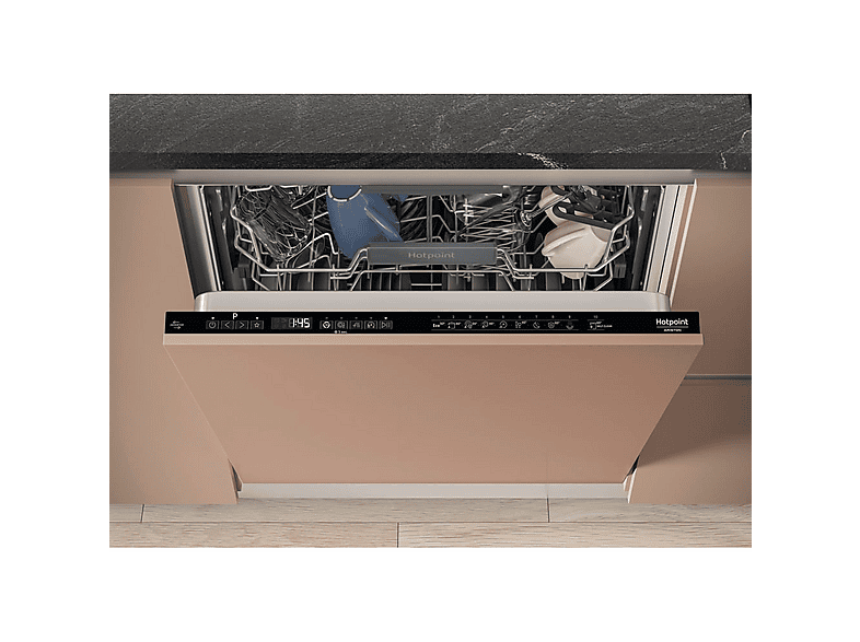 HOTPOINT-ARISTON 869991698460 — Lavavajillas integrable 60 cm, 16 servicios, 10 programas, 598 mm, No aplicable