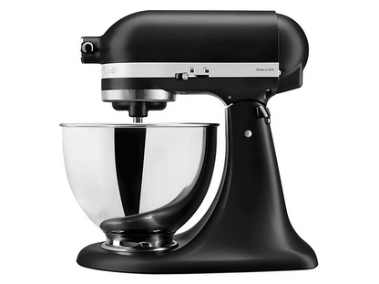KITCHENAID 5KSM95PSEBM — Robot amasador, 250 W, 4.3 l, 58-220 RPM, Cabezal Inclinable