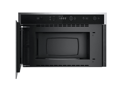 WHIRLPOOL WMN461BXF — Microondas integrable, 750 W, Negro, 22 l, Acero inoxidable