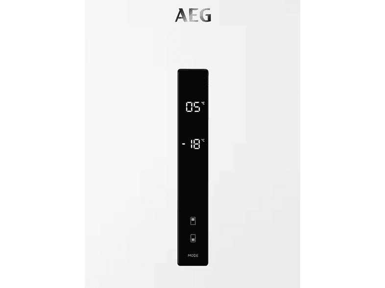 AEG RCB736D7MW — Frigorífico combi, Blanco, No Frost, Altura 2,01 m, Capacidad 367 l