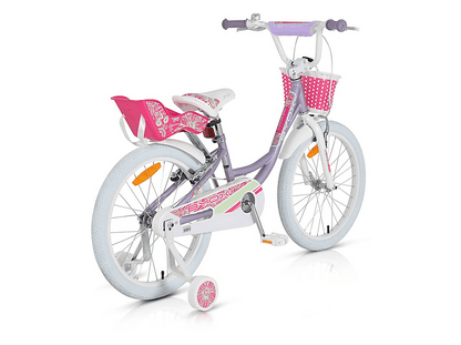 BYOX Moda — Bicicletas para niños, marco: 22 cm, Acero, lila